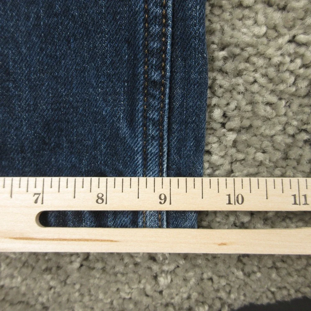 Levis Jeans Mens 36x32 Blue 527 Slim Bootcut Western Cowboy Rodeo Denim Pants